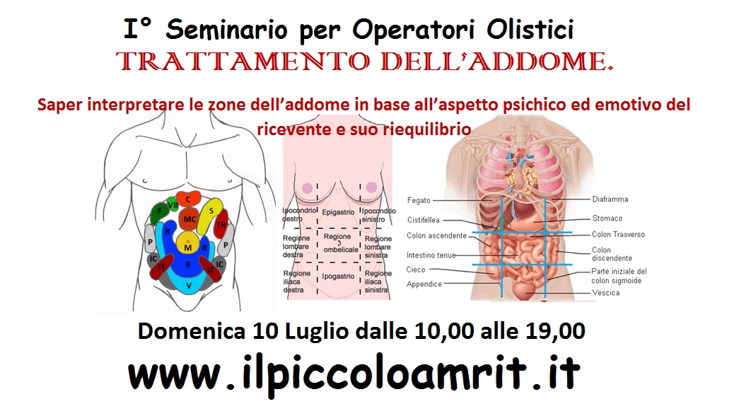 Trattamento Addome - Stage Operatori Olistici